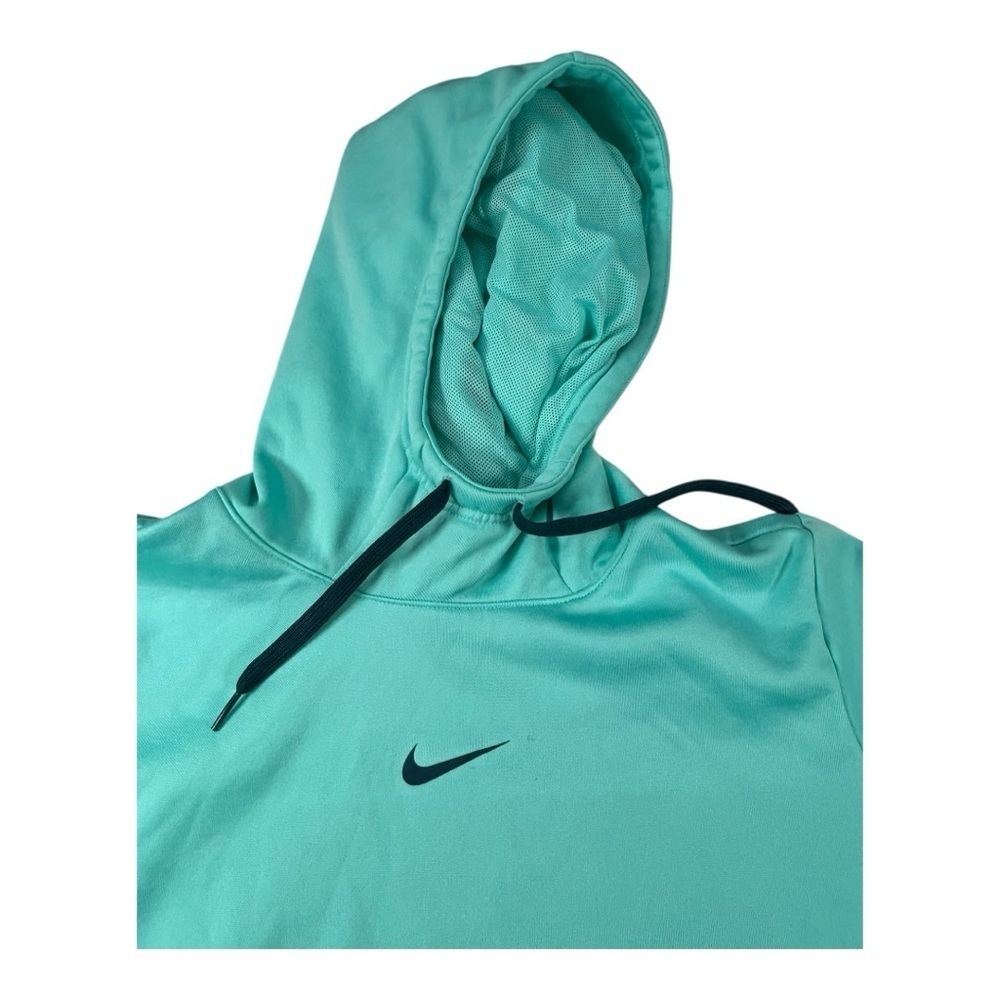 SOLD SOLD Nike Dri-Fit Women’s Hoodie Tale and black accents Pullover - Picture 3 of 10